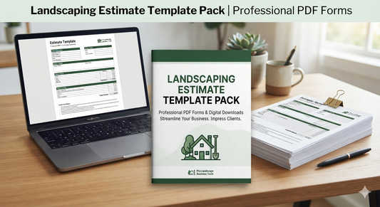 Landscaping Estimate Template Pack | Professional PDF Forms